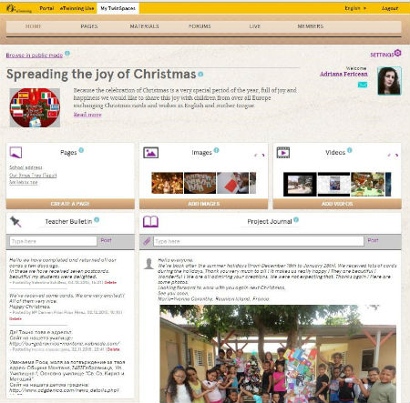 Adriana Fericean 2016 02 eTw Christmas pagina proiectului
