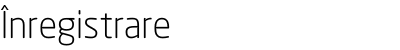 inregistrare
