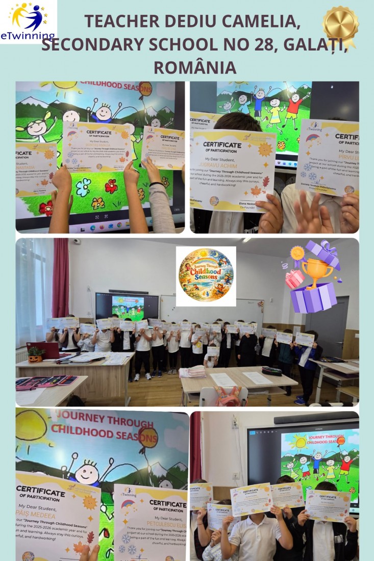 Produsele finale și certificarea participării elevilor la proiect